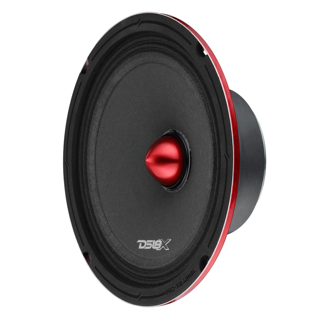 DS18 PRO-X8.4BMSL Slim 8" Mid-Range Bullet Loudspeaker - 250 Watts Rms 4-ohm