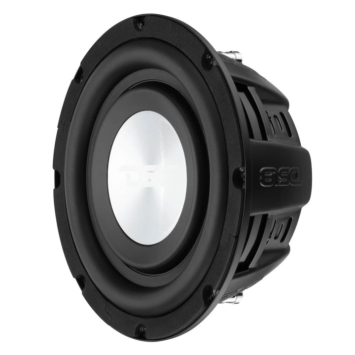 DS18 PSW8.4D 8" Shallow Mount Subwoofer - 400 Watts Rms Dual 4-ohm
