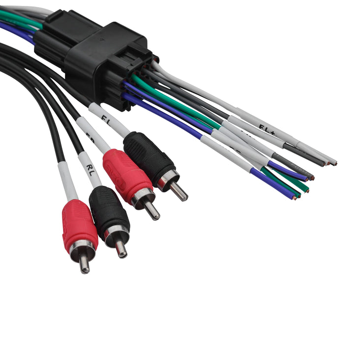 Polaris RZR PRO 4-Channel Rca Output with Remote for Ride Command System - Plug & Play