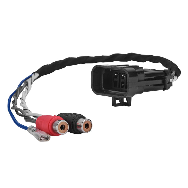 Polaris RZR 2-Channel Rca Output with Remote for Ride Command System - Plug & Play