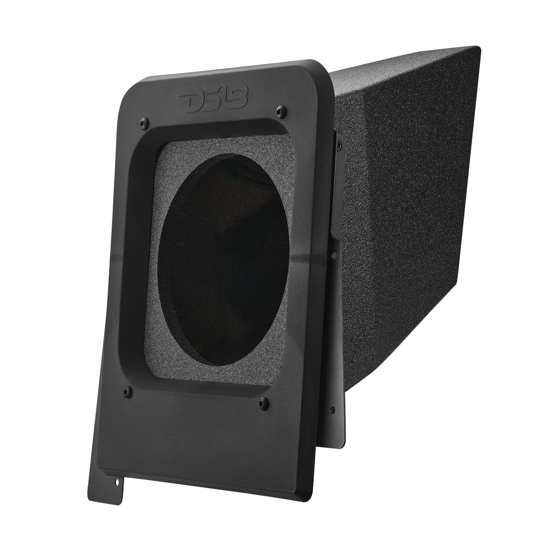 DS18 XL Sealed 10" Subwoofer Enclosure - Fits 2015-up Polaris Slingshot