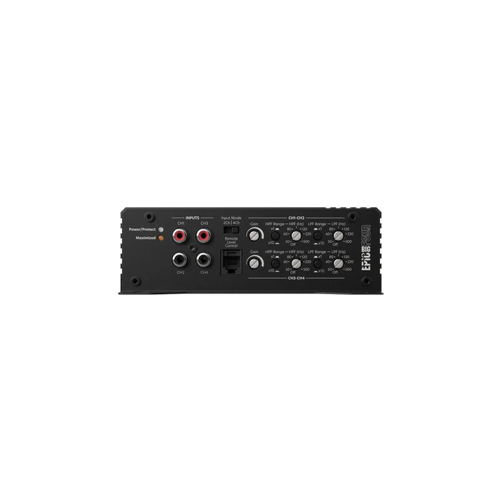 AudioControl EPICBIGFOUR 4-Channel Amplifier - 4 x 200 Watts Rms @ 4-ohm