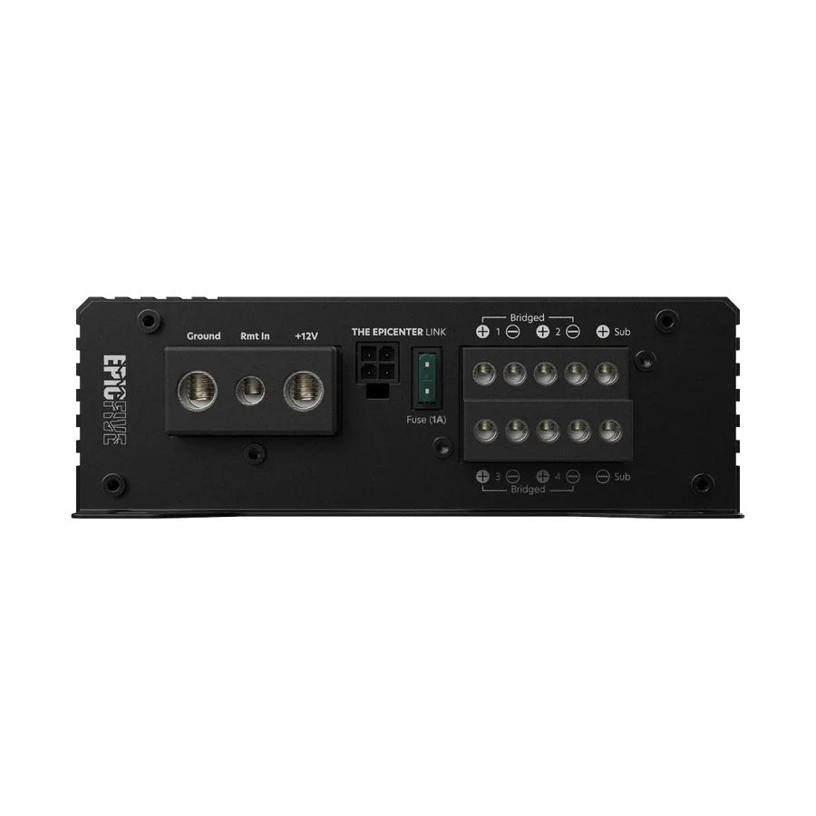 AudioControl EPICFIVE 5-Channel Amplifier - 4 x 75 Watts Rms @ 4-ohm + 700 Watts Rms @ 1-ohm