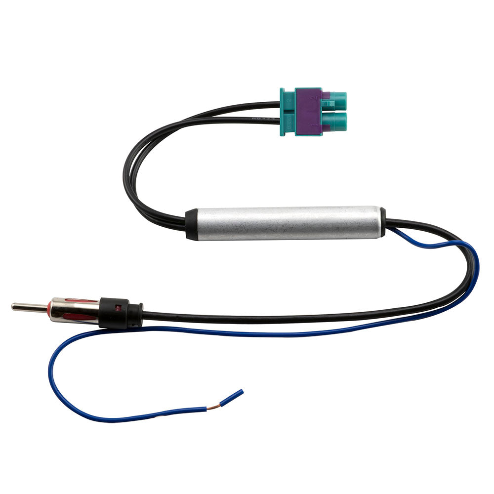 Metra 40-EU56 Antenna Adapter for Select 2002-2025 Audi, Jaguar, Lamborghini, Land Rover, Mercedes-Benz, Porsche, Volkswagen, or Volvo