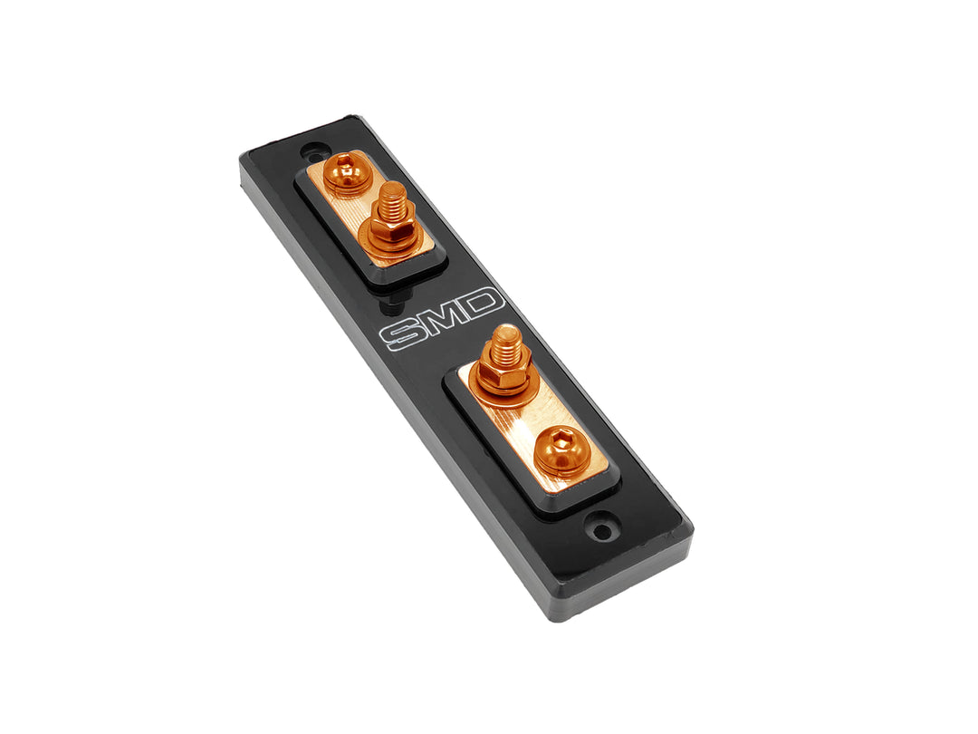 Bloque de fusibles SMD Single XL2 ANL con hardware de cobre 100 % libre de oxígeno y cubierta acrílica transparente, fabricado en EE. UU.