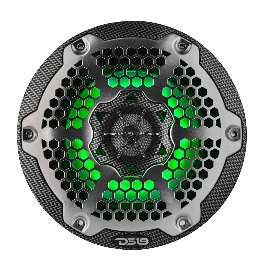 DS18 CF-6MD 6.5" Neodymium 2-Way Marine Speakers - 250W Rms 4-ohm