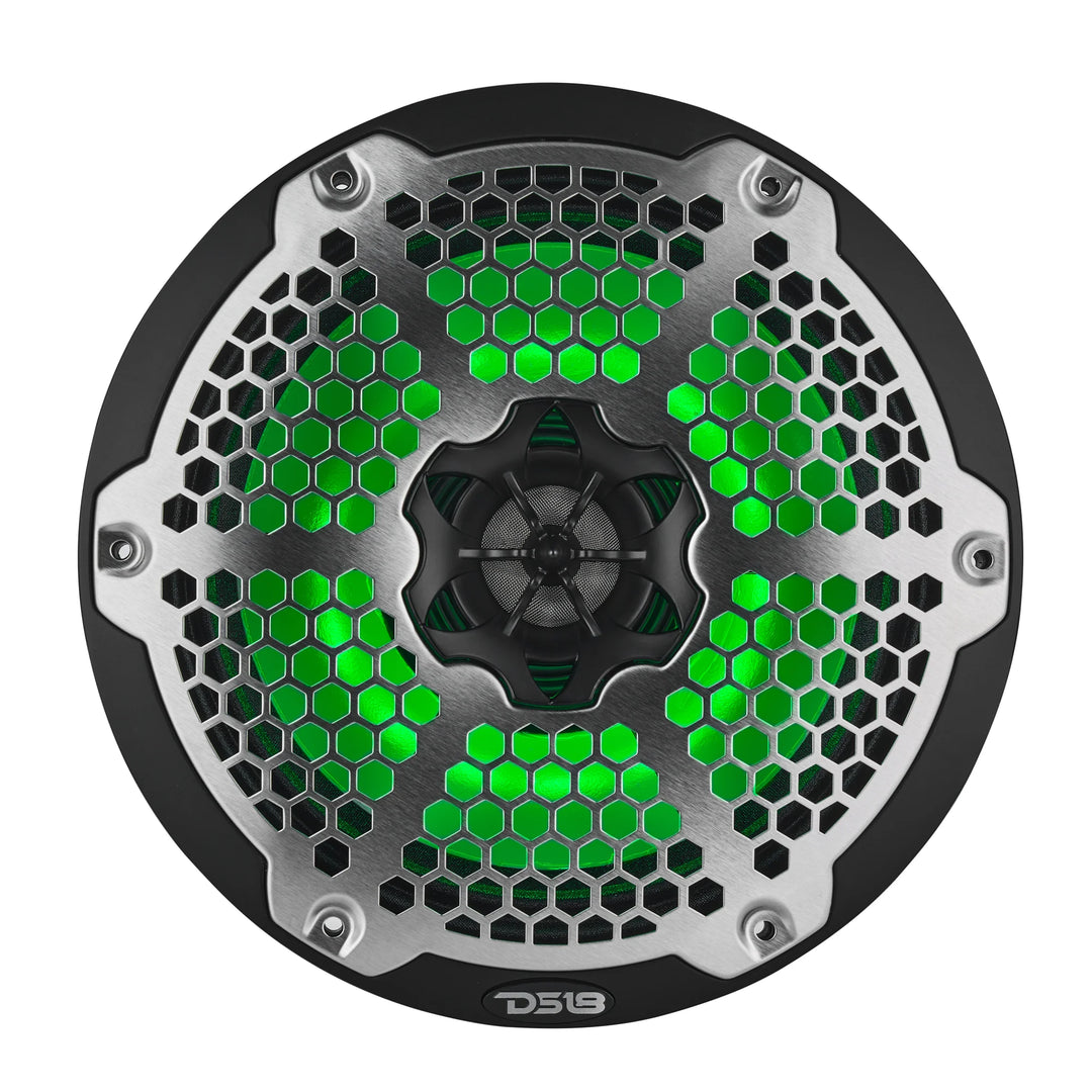 DS18 NXL-8MD 8" Neodymium 2-Way Marine Speakers - 350W Rms 4-ohm