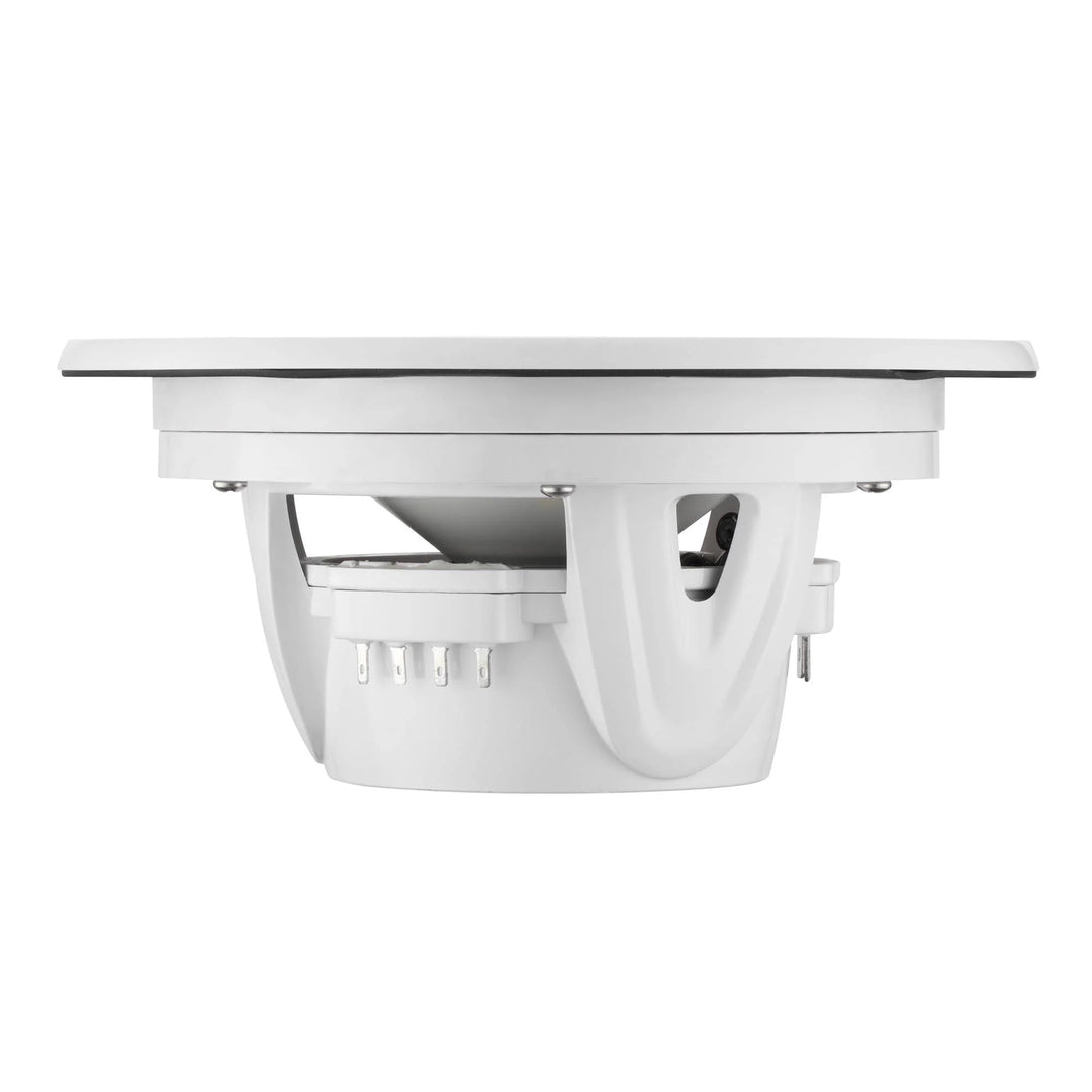 DS18 NXL-LXY6/WH 6.5" 2-Way Marine Speakers with LEDs - 150 Watts Rms 4-ohm