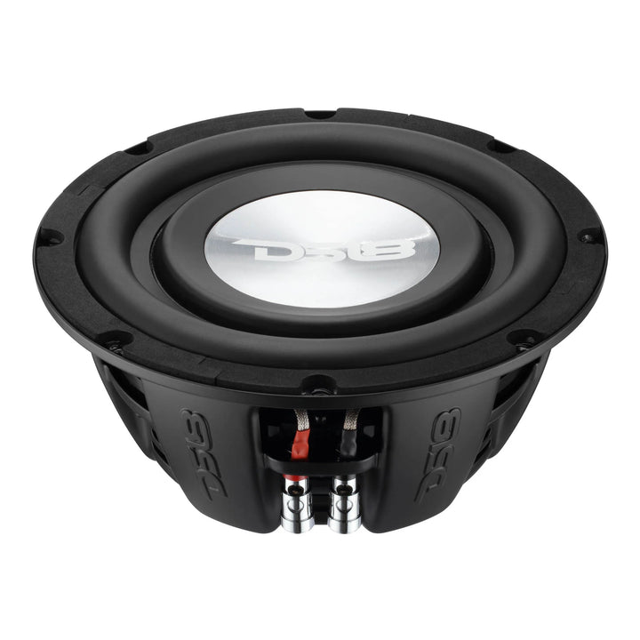 DS18 PSW8.4D 8" Shallow Mount Subwoofer - 400 Watts Rms Dual 4-ohm