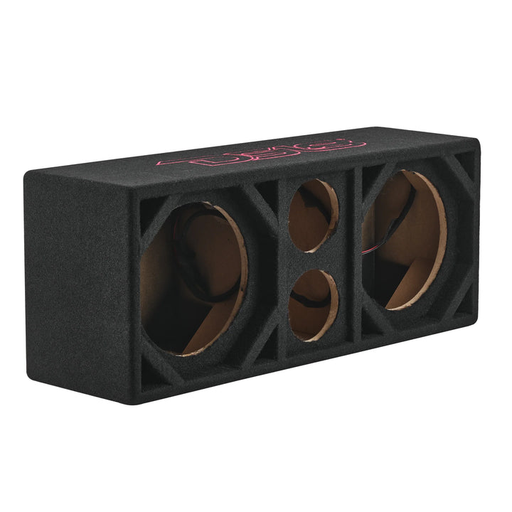 DS18 Ported Voceteo Empty Enclosure - Fits 2x 8" Speakers and 2x 4" Tweeters