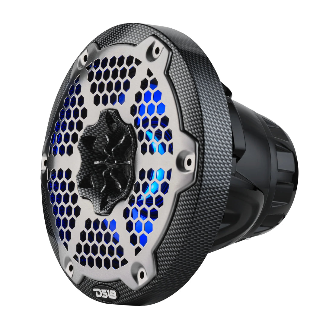 DS18 CF-6MD 6.5" Neodymium 2-Way Marine Speakers - 250W Rms 4-ohm