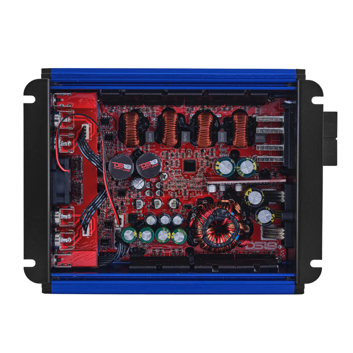 DS18 FRP-1.2K4 4-Channel Class D Amplifier - 4 x 300 Watts Rms @ 1-ohm