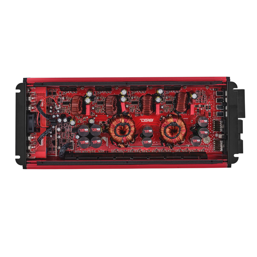 DS18 FRP-4K4 4-Channel Class D Amplifier - 4 x 1000 Watts Rms @ 1-ohm