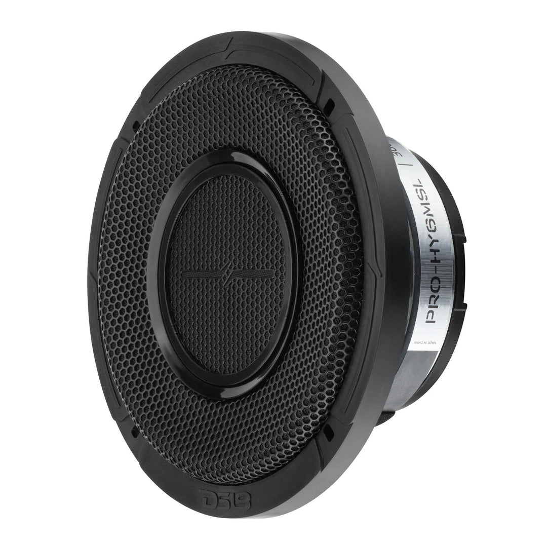 DS18 PRO-HY6MSL 6.5" Slim 2-Way Coaxial Loudspeaker - 150 Watts Rms 8-ohm