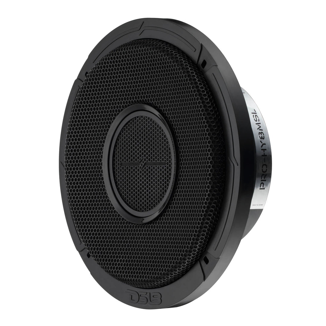 DS18 PRO-HY8MSL 8" Slim 2-Way Coaxial Loudspeaker - 200 Watts Rms 8-ohm