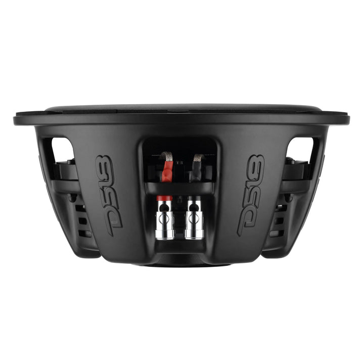 DS18 PSW8.4D 8" Shallow Mount Subwoofer - 400 Watts Rms Dual 4-ohm
