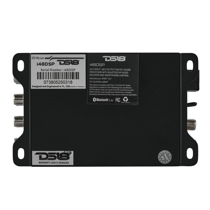 DS18 i48DSP DSP with Bluetooth and APP Control - 4-Channel In and 8-Channel Out