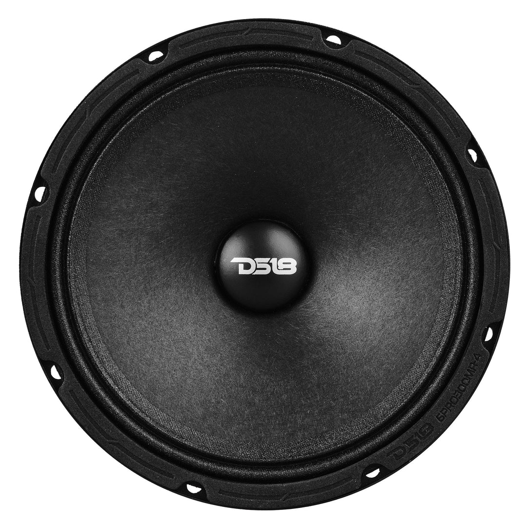 DS18 6PRO300MR-4 6.5" Mid-Range Loudspeaker with Classic Dust Cap and 1.25" Voice Coil - 150 Watts Rms 4-ohm