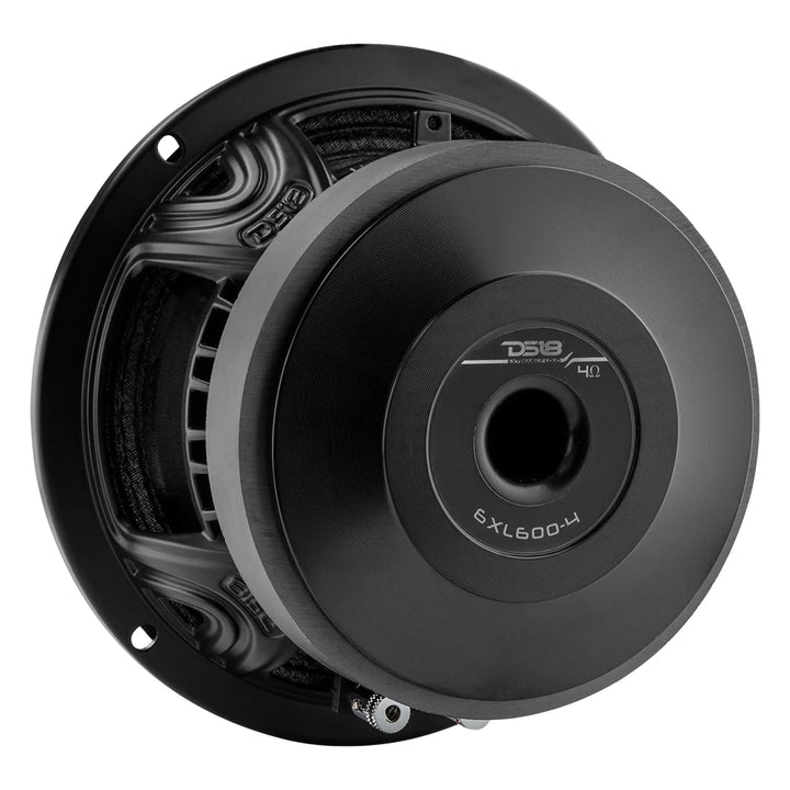 DS18 Combo - 4x 6XL600-4 6.5" Mid-Range Loudspeakers - G3600.4D 4-Channel Amplifier