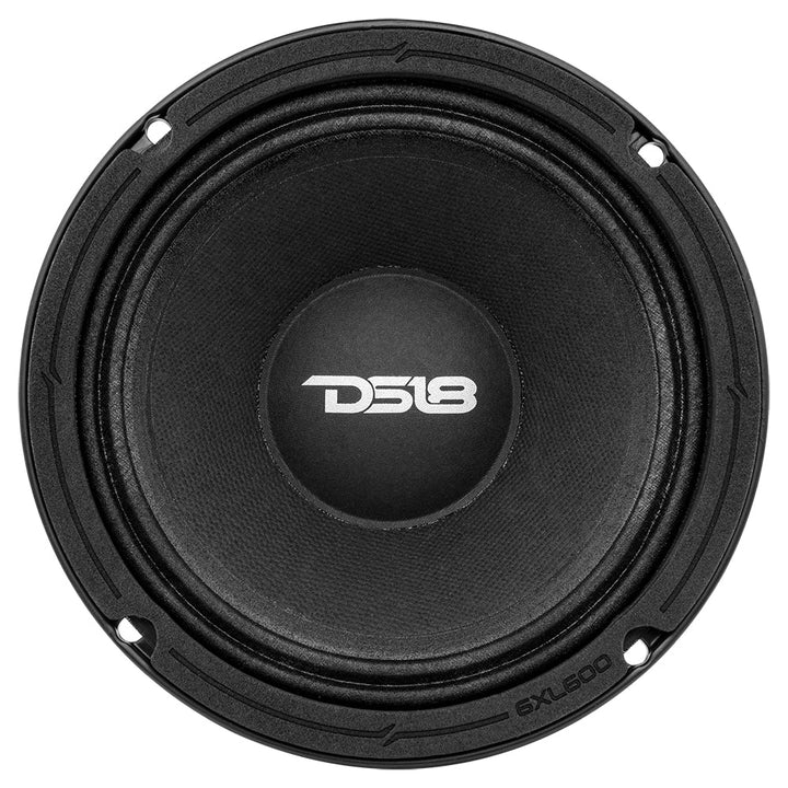 DS18 Combo - 4x 6XL600-4 6.5" Mid-Range Loudspeakers - G3600.4D 4-Channel Amplifier