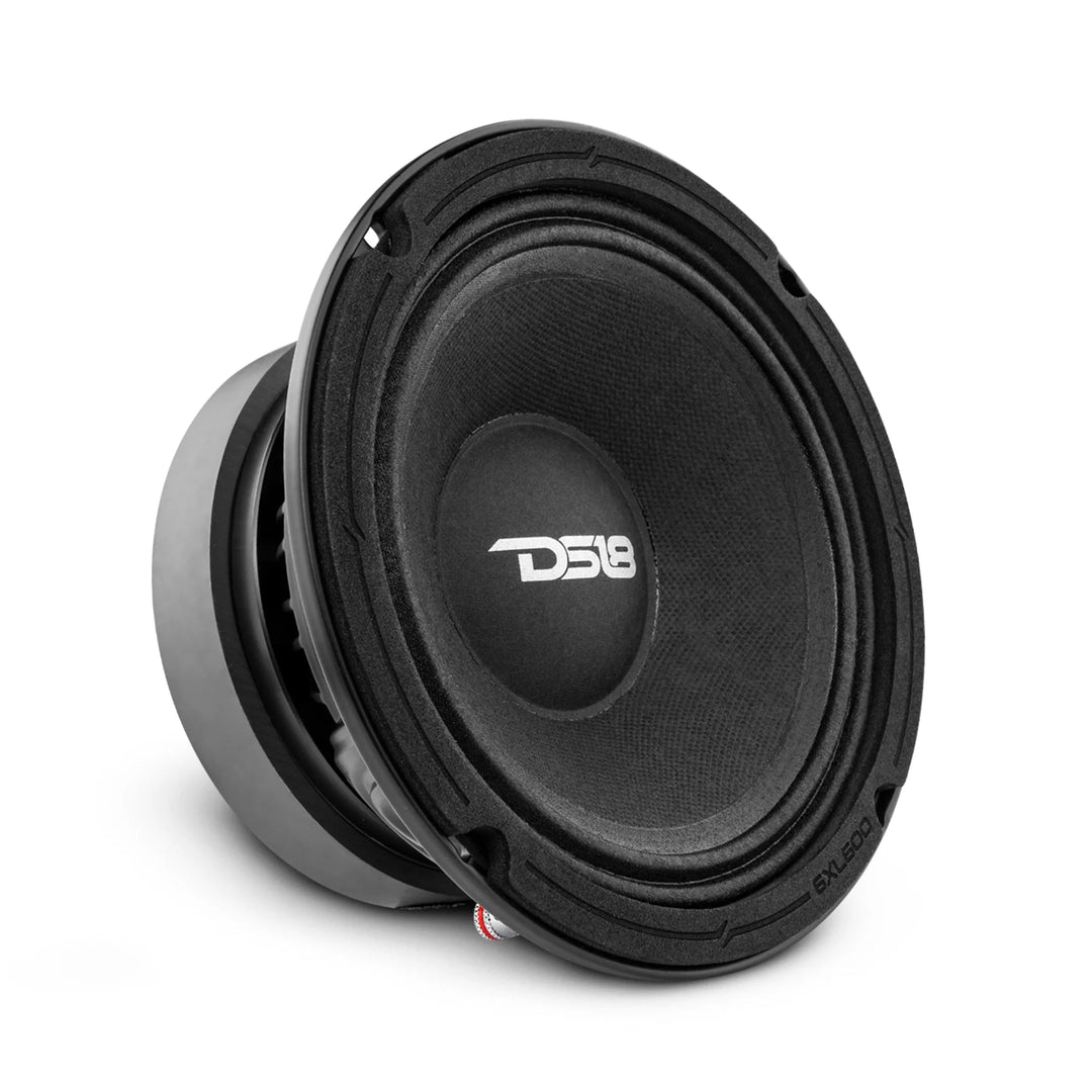 DS18 Combo - 4x 6XL600-4 6.5" Mid-Range Loudspeakers - G3600.4D 4-Channel Amplifier
