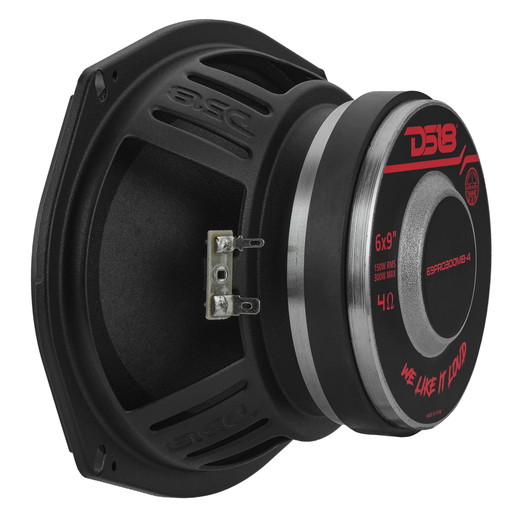 DS18 69PRO300MB-4 6x9" Mid-Bass Loudspeaker - 150 Watts Rms