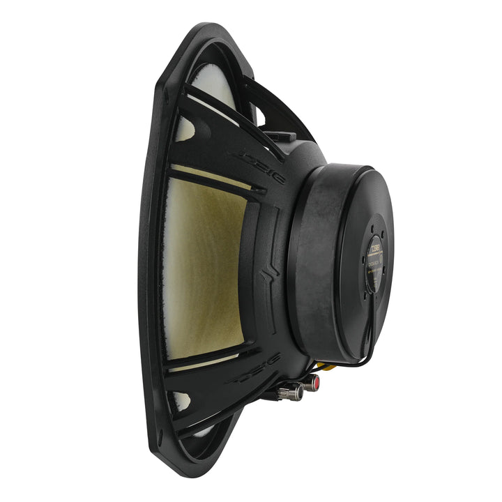 DS18 DXQ 6x9" Coaxial Speakers with Yellow Straw Cone - 150 Watts Rms 4-ohm