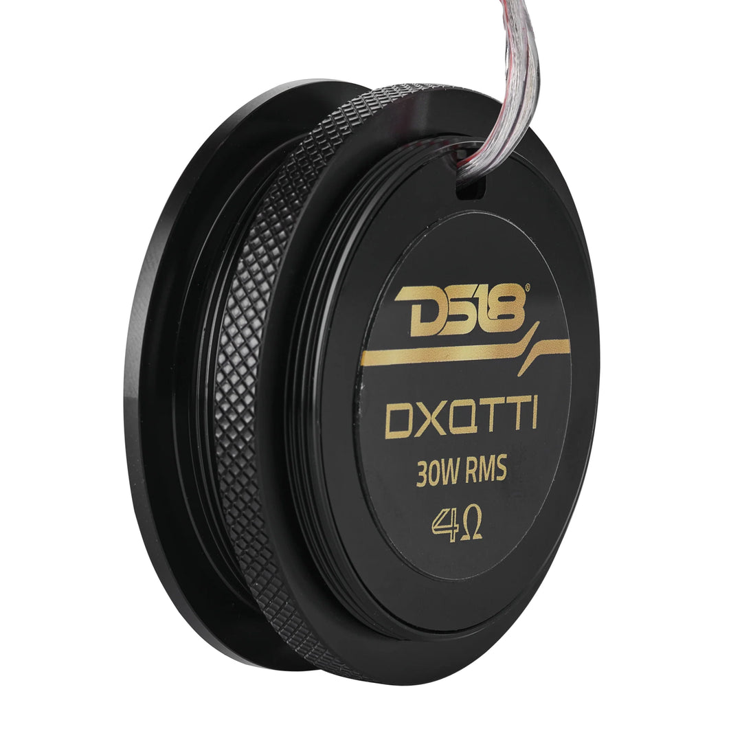 DS18 DXQTT1 2.2" Neodymium Titanium Dome Tweeters - 30 Watts Rms 4-ohm
