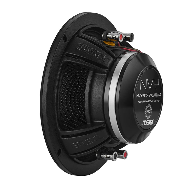 DS18 NVY 6.5” Neodymium Coaxial Loudspeakers - 200 Watts Rms 4-Ohm