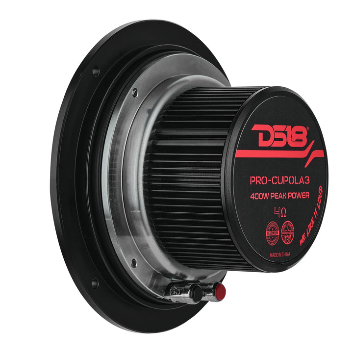 DS18 PRO-CUPOLA3 5.25" Soft Dome Mid-Range Loudspeaker - 300 Watts Rms 4-ohm