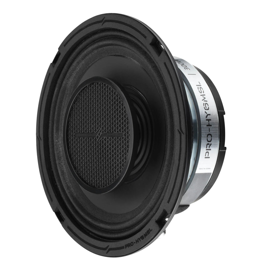 DS18 PRO-HY6MSL 6.5" Slim 2-Way Coaxial Loudspeaker - 150 Watts Rms 8-ohm