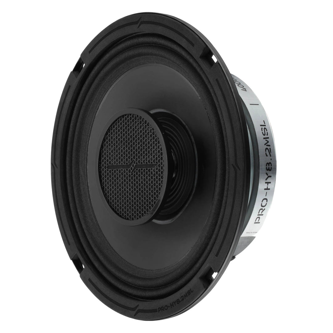 DS18 PRO-HY8.2MSL 8" Slim 2-Way Coaxial Loudspeaker - 200 Watts Rms 2-ohm
