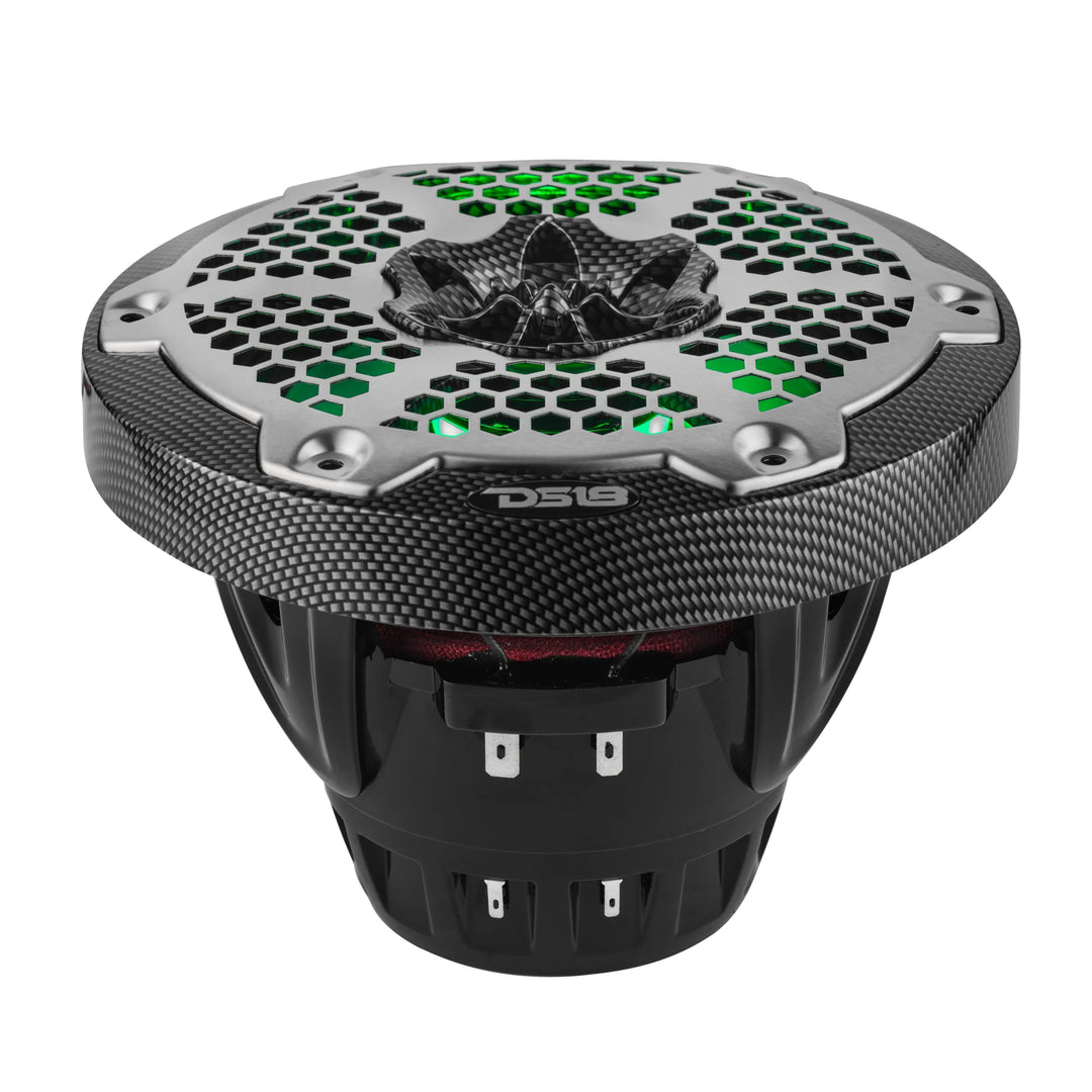 DS18 CF-6MD 6.5" Neodymium 2-Way Marine Speakers - 250W Rms 4-ohm