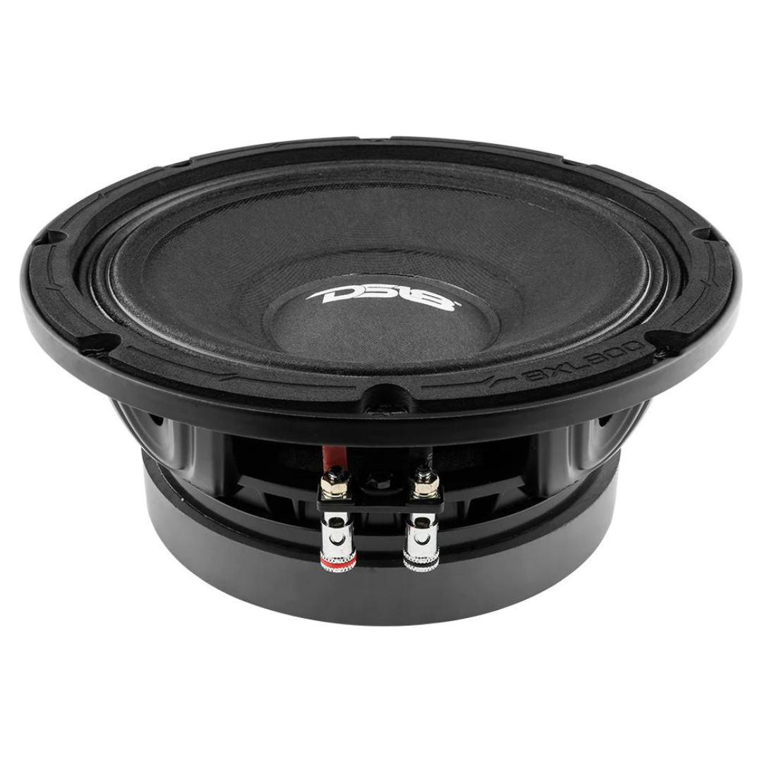 DS18 8XL800-4 8" Mid-Range Loudspeaker with Classic Dust Cap and 2" Voice Coil - 400 Watts Rms 4-ohm