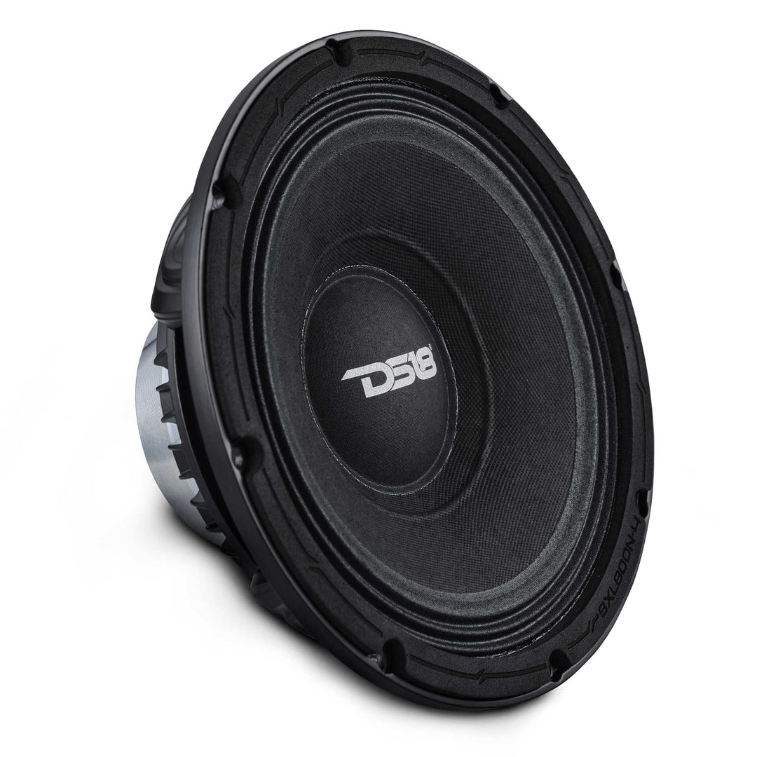 DS18 8XL800N-4 8" Mid-Range Loudspeaker with Neodymium Magnet and 2" Voice Coil - 400 Watts Rms 4-ohm