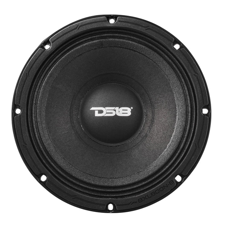 DS18 8XL800N-8 8" Mid-Range Loudspeaker with Neodymium Magnet and 2" Voice Coil - 400 Watts Rms 8-ohm