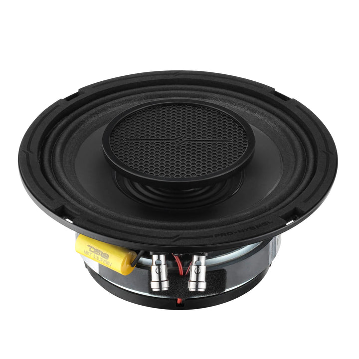 DS18 PRO-HY6MSL 6.5" Slim 2-Way Coaxial Loudspeaker - 150 Watts Rms 8-ohm