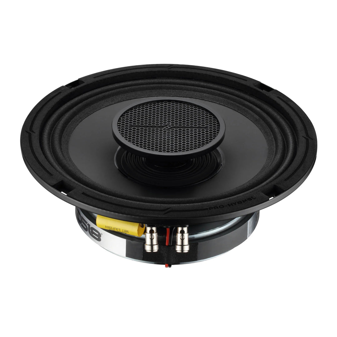 DS18 PRO-HY8MSL 8" Slim 2-Way Coaxial Loudspeaker - 200 Watts Rms 8-ohm