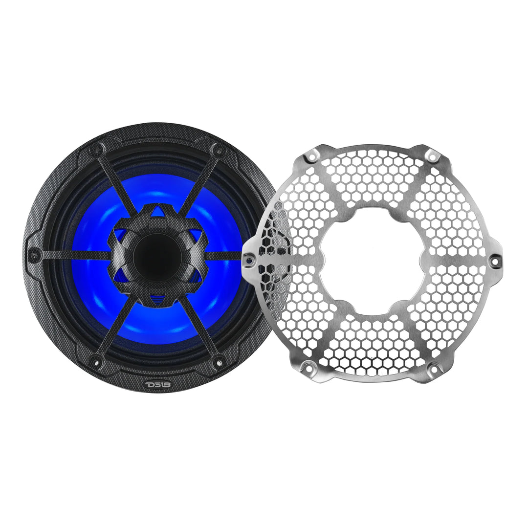 DS18 CF-10MD 10" Neodymium 2-Way Marine Speakers - 450W Rms 4-ohm