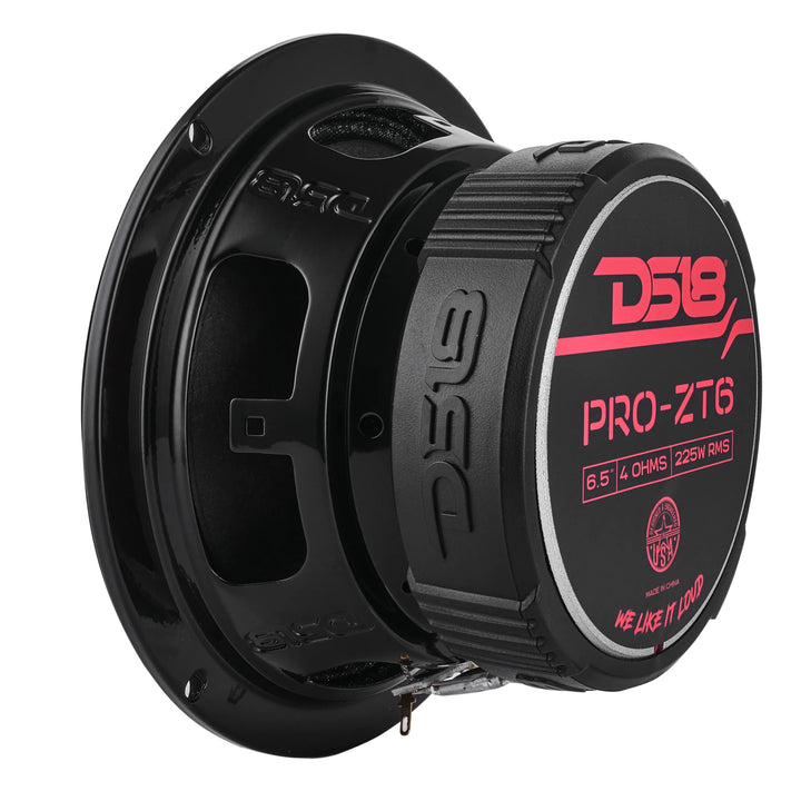 DS18 Combo - 4x PRO-ZT6 6.5" 2-Way Loudspeakers - G3600.4D 4-Channel Amplifier