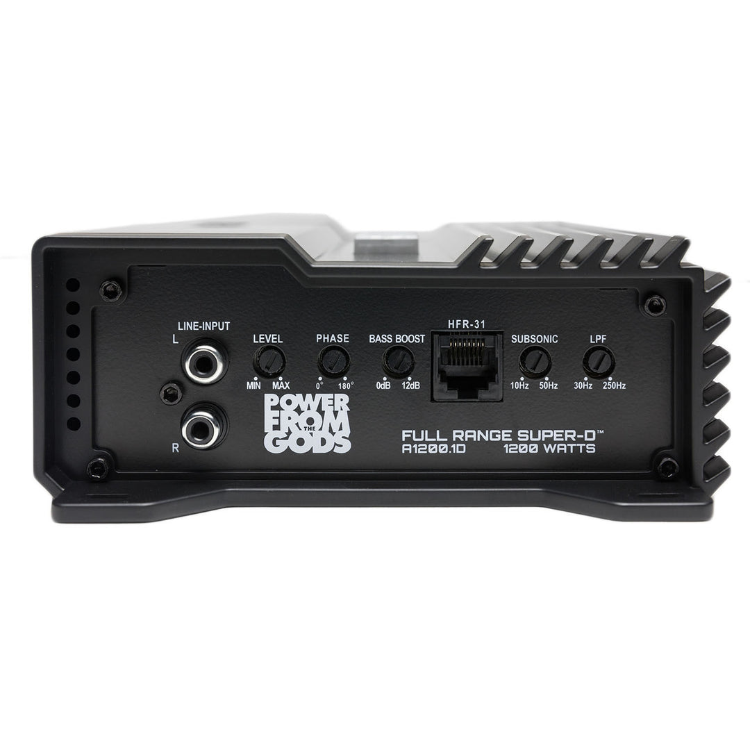 Hifonics A1200.1D Monoblock Subwoofer Amplifier - 1200 Watts Rms @ 1-ohm