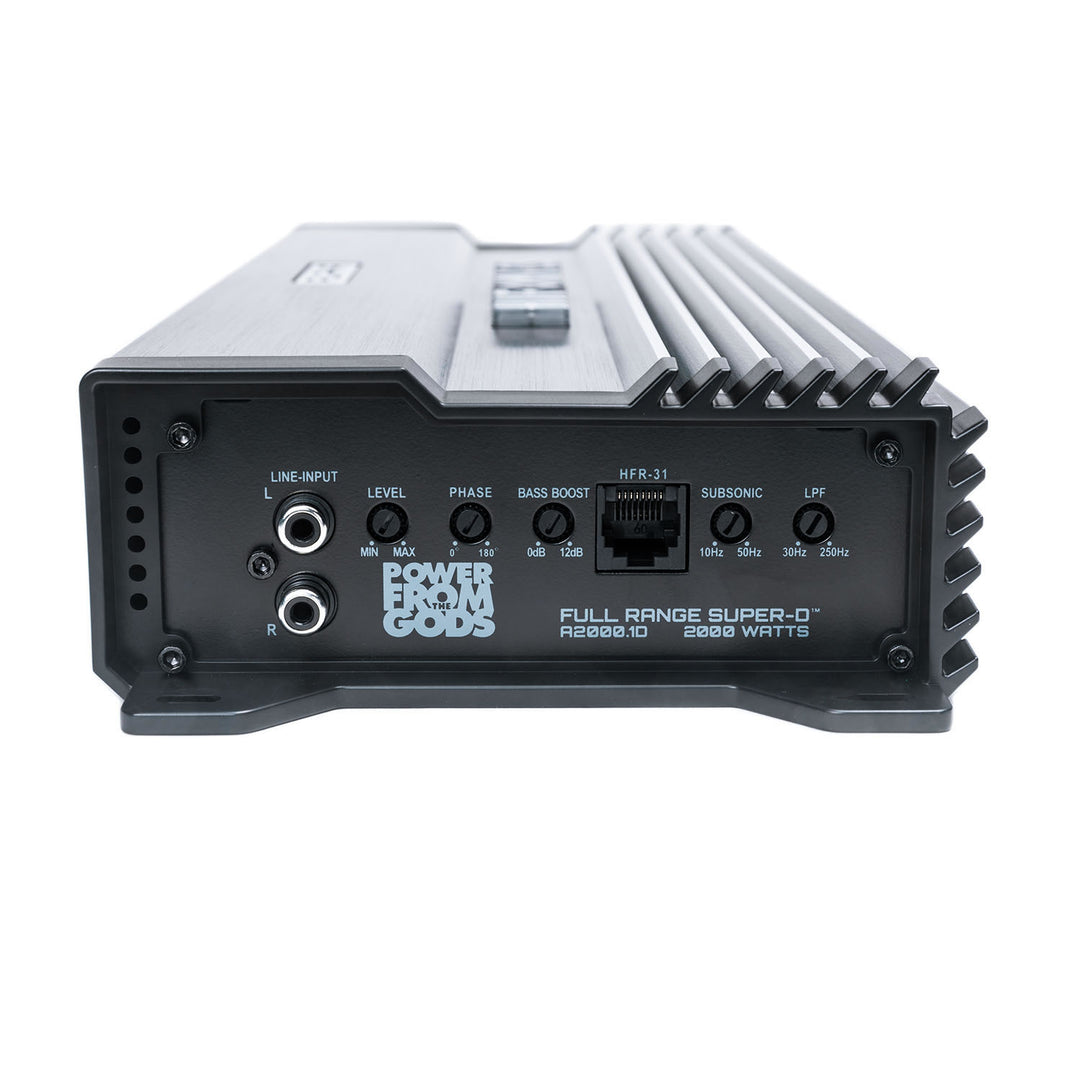 Hifonics A2000.1D Monoblock Subwoofer Amplifier - 2000 Watts Rms @ 1-ohm