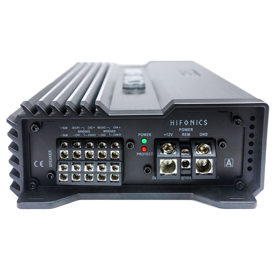 Hifonics A2500.5D 5-Channel Amplifier - 4 x 60 Watts Rms @ 4-ohm + 750 Watts Rms @ 1-ohm