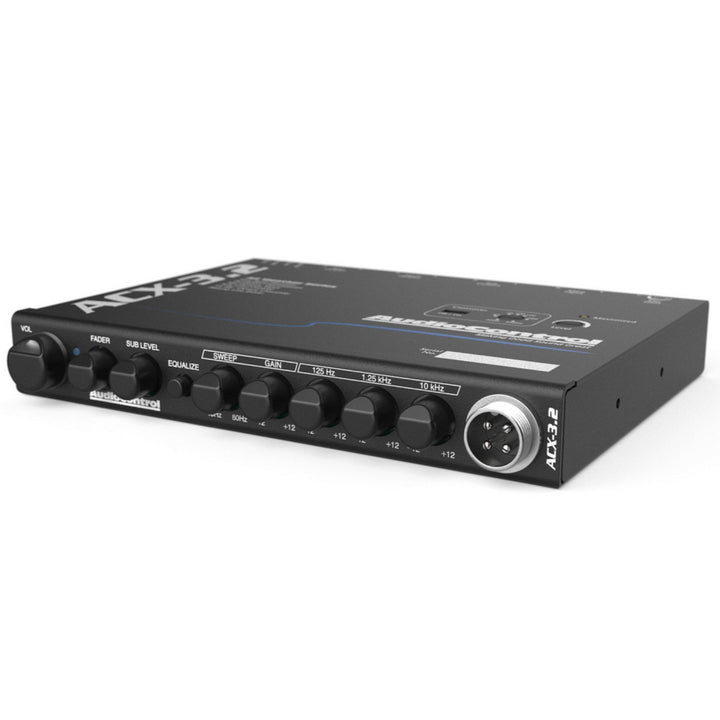 AudioControl ACX-3.2 Marine Equalizer & Crossover Pre-amp with Microphone