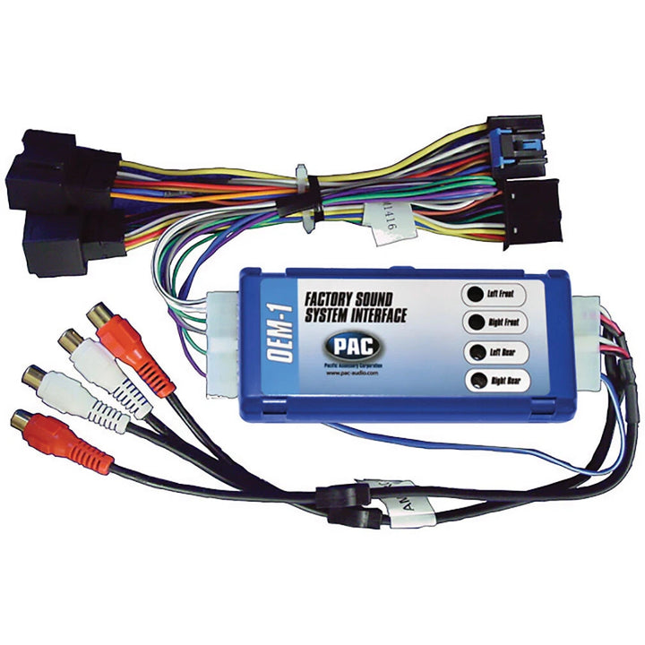 Pac-Audio AOEM-GM1416 Amplifier Integration Interface for Select 2003-2013 Chevrolet, GMC or Cadillac Vehicles