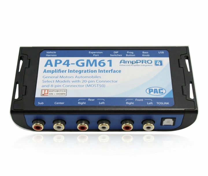 Pac-Audio AP4-GM61 Amplifier Integration Interface for Select 2014-2019 Chevrolet, GMC or Cadillac with Factory Bose Audio System