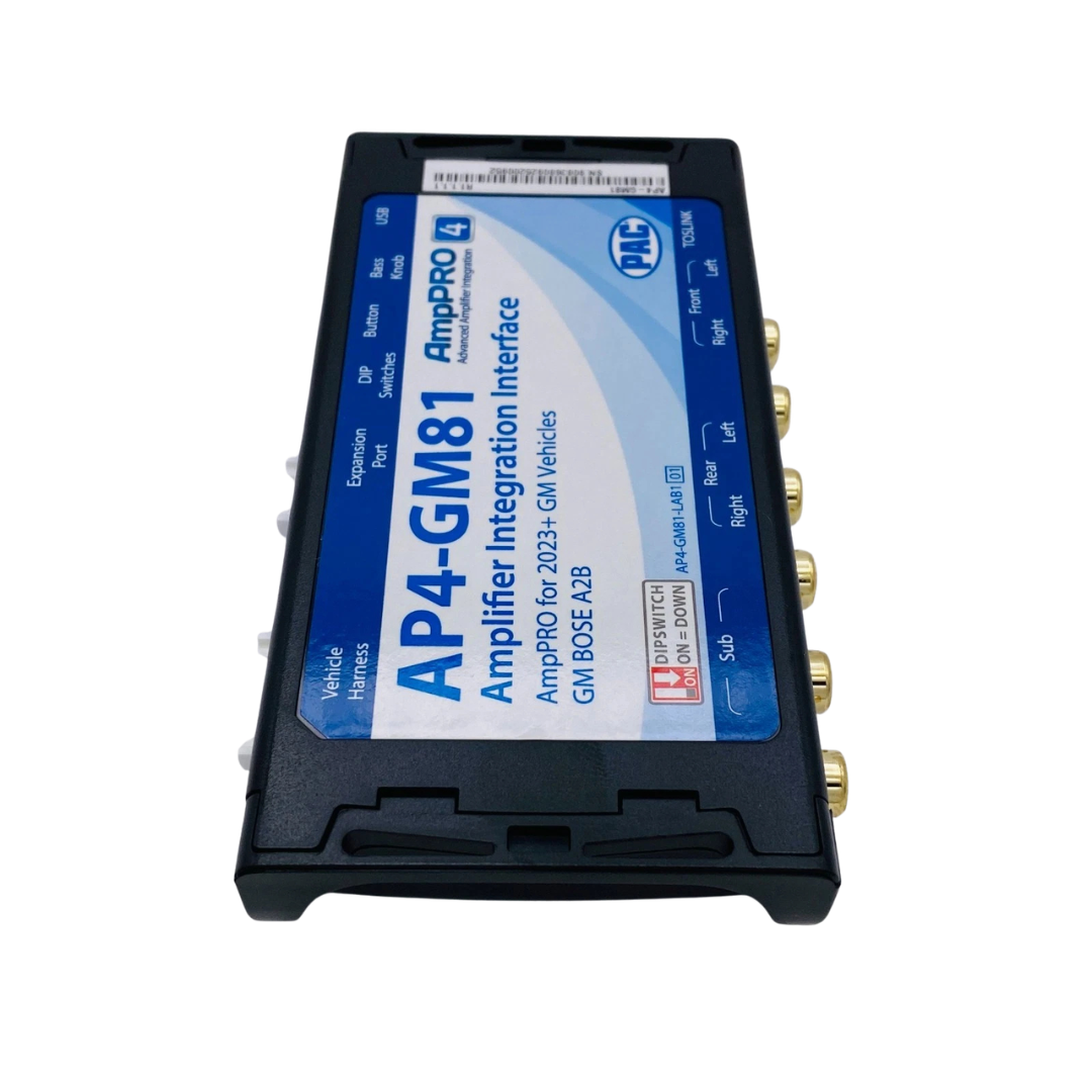 Pac-Audio AP4-GM81 Amplifier Integration Interface for Select 2023-2026 Chevrolet with BOSE A2B Factory Amplified Systems