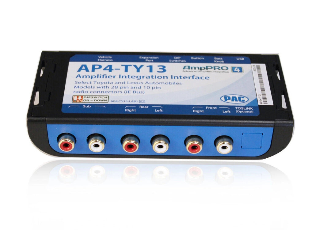 Pac-Audio AP4-TY13 Amplifier Integration Interface for Select 2018-2023 Toyota and Lexus Vehicles