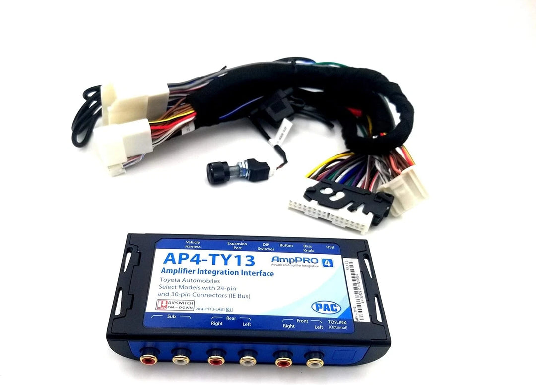 Pac-Audio AP4-TY13 Amplifier Integration Interface for Select 2018-2023 Toyota and Lexus Vehicles