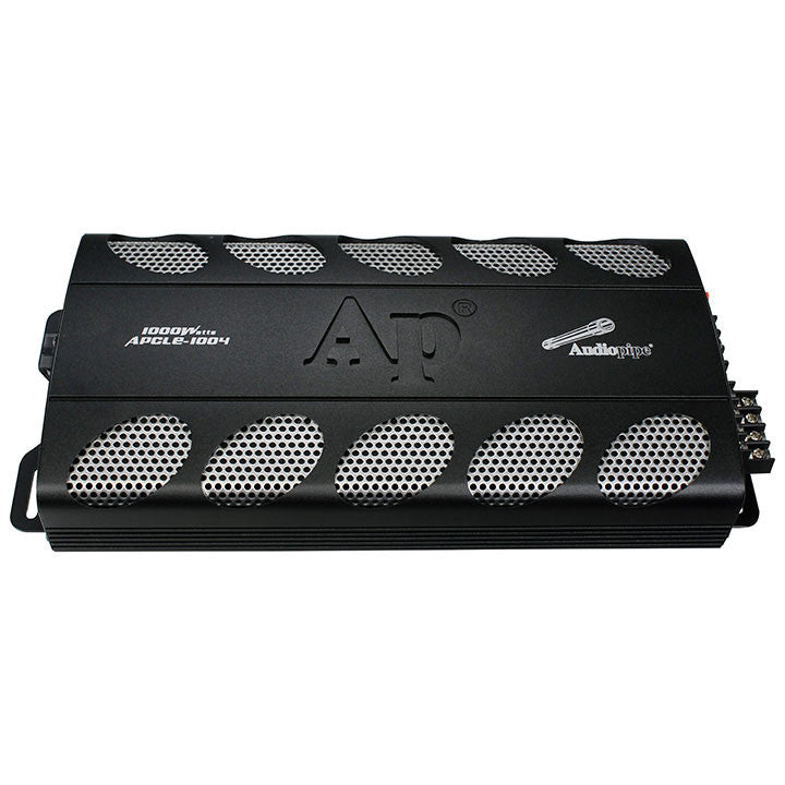 Audiopipe APCLE-1004 4-Channel Class A/B Full-Range Amplifier - 4 x 50 Watts Rms @ 4-ohm